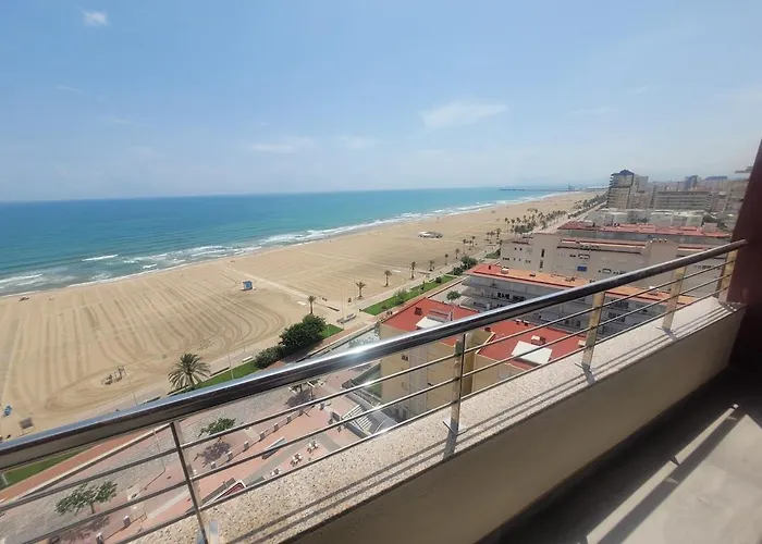 En Primera Línea Con Vistas Al Mar - Solo Familias Apartamento Gandía